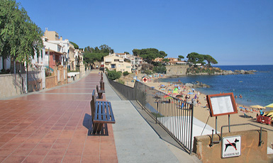 Passeig de Canadell, Calella de Palafrugell